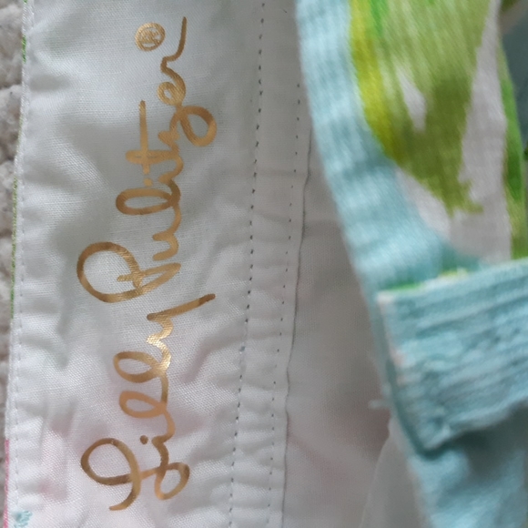 Lilly Pulitzer The Callahan Short Size 2 Pool Blue Pink Lemonade Floral - Picture 5 of 15